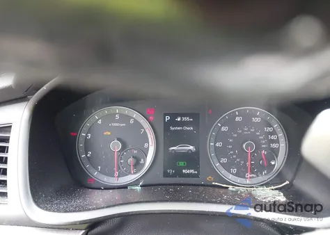 2018 Hyundai Sonata Sport 2.0T из США, поврежденный, VIN 5NPE34AB4JH671132